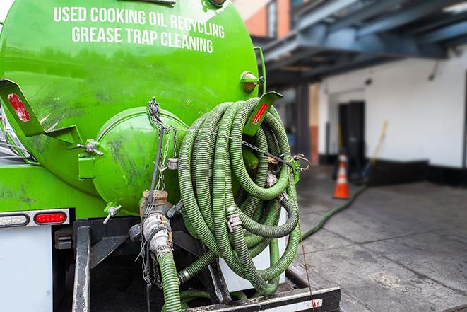 thorough grease trap pumping for commercial kitchens in Seattle, WA